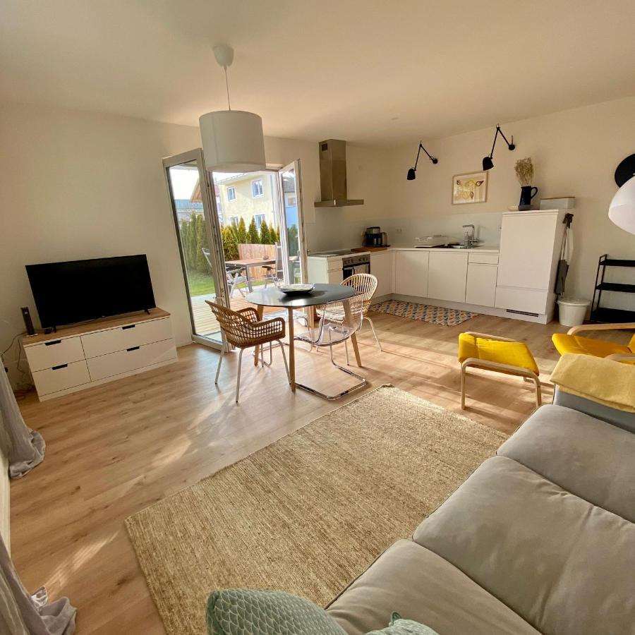 Ferienwohnung Am Bayrischen Meer Ubersee Luaran gambar