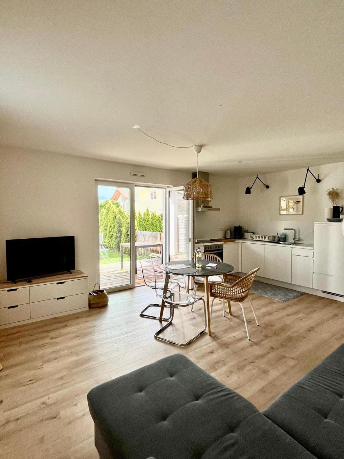 Ferienwohnung Am Bayrischen Meer Ubersee Luaran gambar